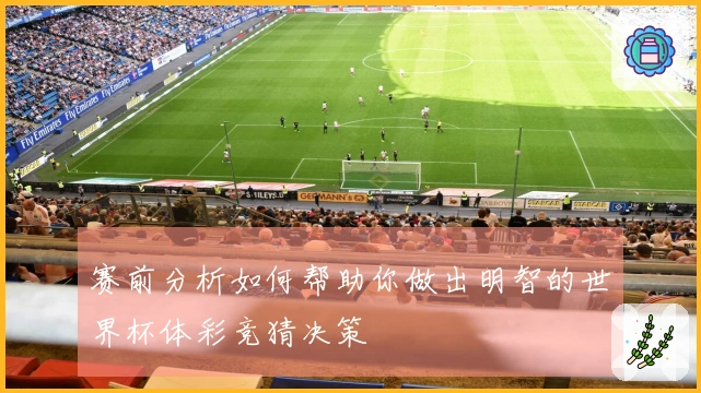 赛前分析如何帮助你做出明智的世界杯体彩竞猜决策