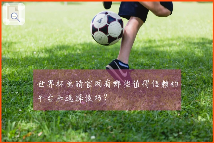 世界杯竞猜官网有哪些值得信赖的平台和选择技巧？