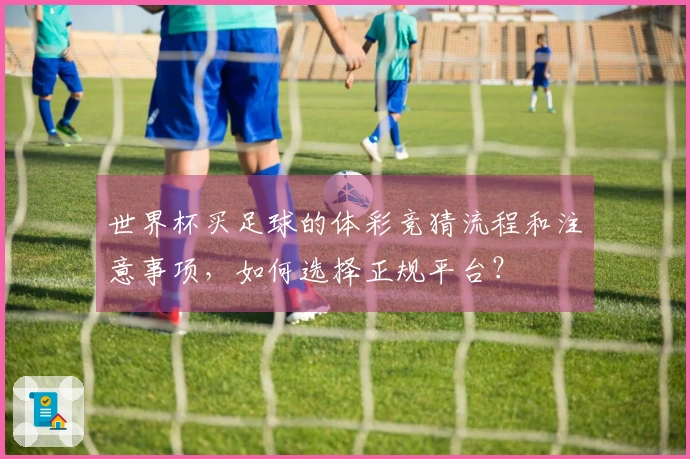 世界杯买足球的体彩竞猜流程和注意事项，如何选择正规平台？