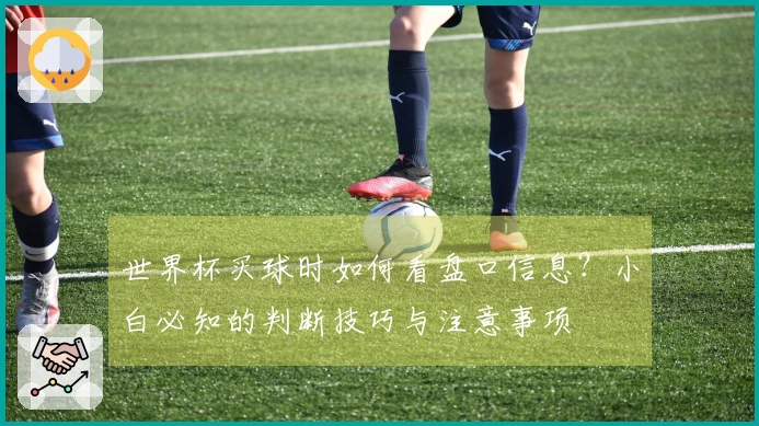 世界杯买球时如何看盘口信息？小白必知的判断技巧与注意事项
